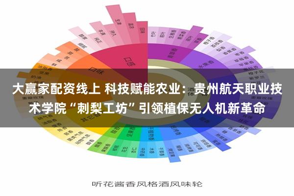 大赢家配资线上 科技赋能农业：贵州航天职业技术学院“刺梨工坊”引领植保无人机新革命