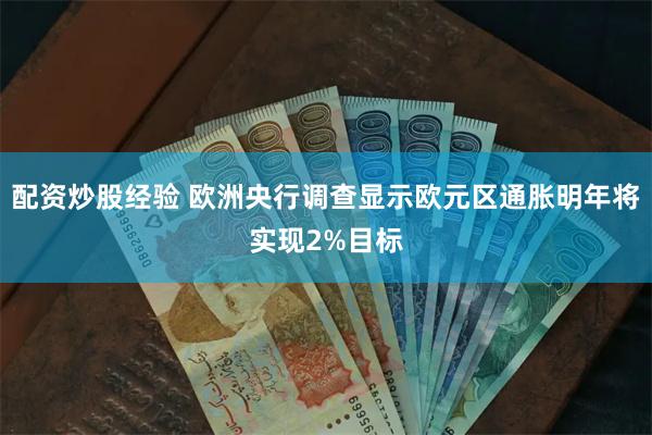 配资炒股经验 欧洲央行调查显示欧元区通胀明年将实现2%目标