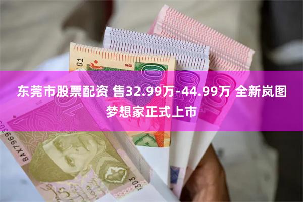 东莞市股票配资 售32.99万-44.99万 全新岚图梦想家正式上市