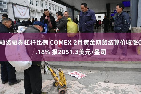 融资融券杠杆比例 COMEX 2月黄金期货结算价收涨0.18% 报2051.3美元/盎司