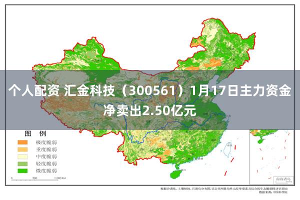 个人配资 汇金科技（300561）1月17日主力资金净卖出2.50亿元