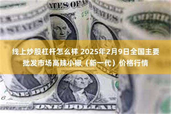 线上炒股杠杆怎么样 2025年2月9日全国主要批发市场高辣小椒（新一代）价格行情